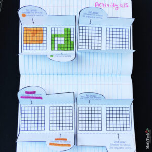 7 activities to review area - download free printable math centers to review area with your students, fun math centers to review area