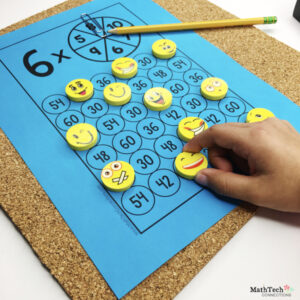 Download 4 free Multiplication Practice Games, Free Multiplication printables for math centers, Fact Fluency math games