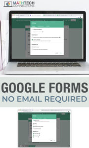 How to Use Google Forms without an Email - Google Forms in the Elementary Classroom