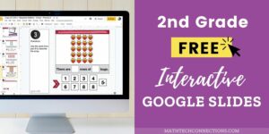 2nd Grade Digital Math Review Interactive Google Slides Test Prep