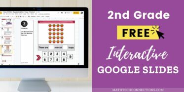 2nd Grade Digital Math Review Interactive Google Slides Test Prep