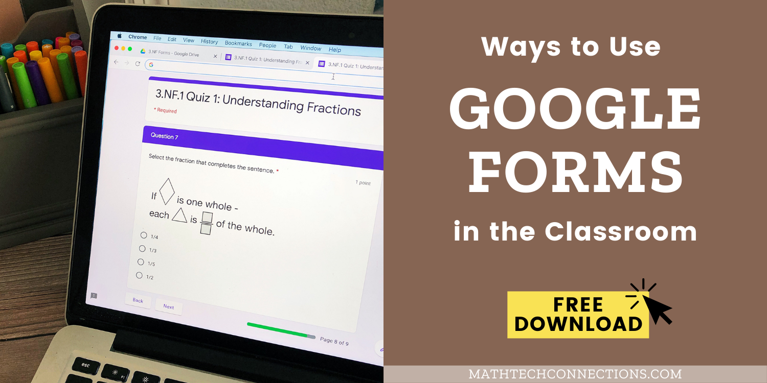 ways to use google forms in the elementary classroom