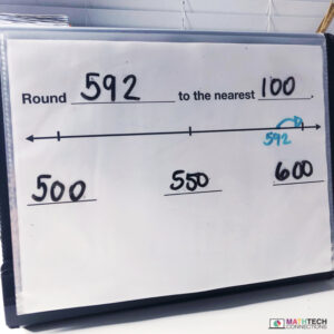 Rounding Numbers 3rd grade small group free lesson