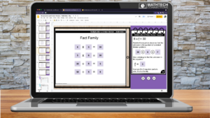 4th grade guided math curriculum - multiplication and division digital math mats and task cards