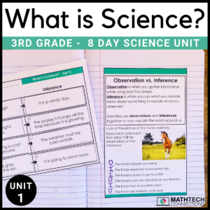 3rd Grade Science Lessons - Interactive Science Notebook third grade
