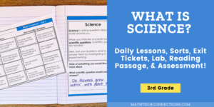 3rd grade science unit - editable powerpoint science lessons, science interactive notebook