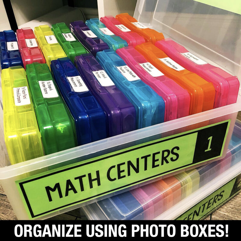 Elementary Math Centers - Math activities, math games for second, third, fourth, fifth, and sixth grade
