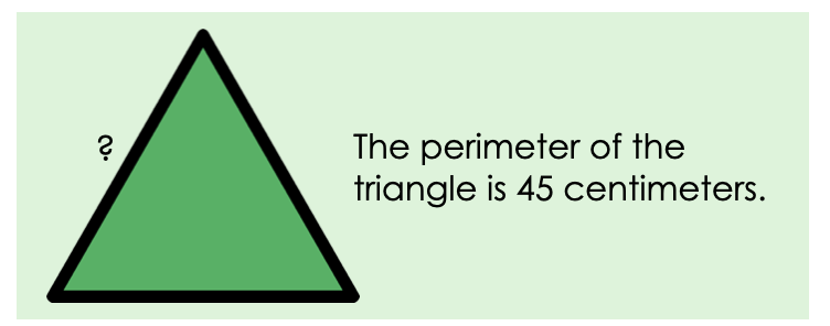 3rd grade math - measure perimeter of triangles math lessons
