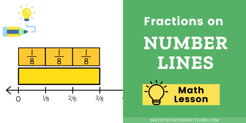 third grade fractions on a number line free lessons
