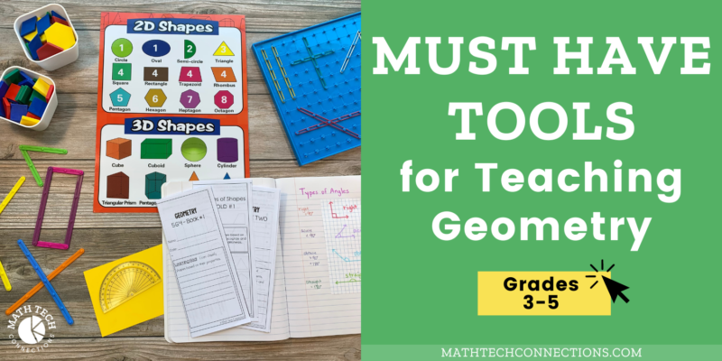 must have tools for teaching geometry to elementary students